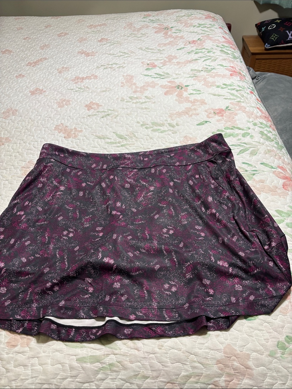 Greg Norman CollectionWomen's Purple Printed Skirt